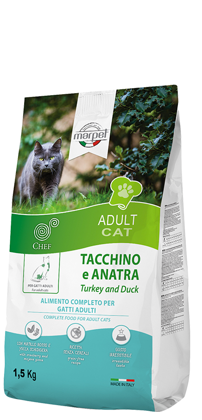 Chef Grain Free Adult - tacchino e anatra