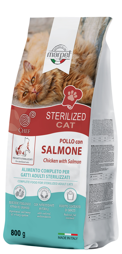 Chef Sterilized Cat - pollo con salmone