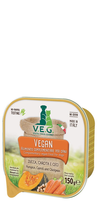 Vegan – zucca, carota e ceci 150 g