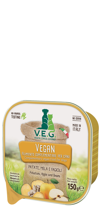Vegan – patate, mela e fagioli 150 g